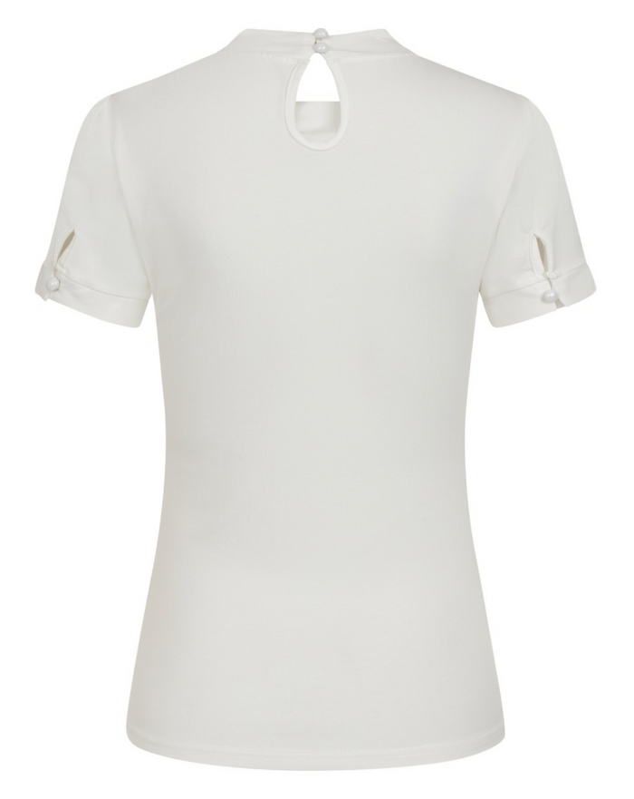 Schluppen Shirt, Sandy Loves Danny, Offwhite