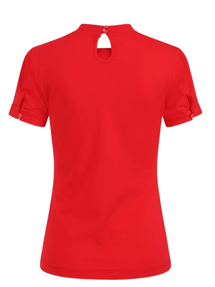 Schluppen Shirt, Sandy Loves Danny, Rot