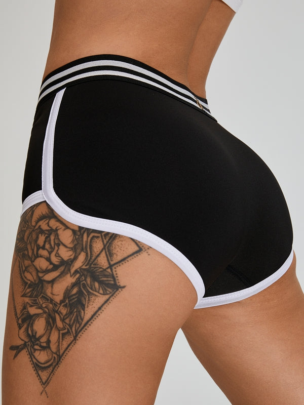 Scrunch Bum Quick-drying Spandex Gym Booty Shorts