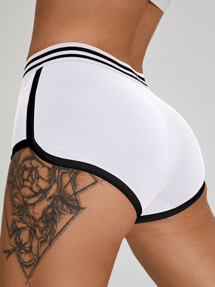 Scrunch Bum Quick-drying Spandex Gym Booty Shorts