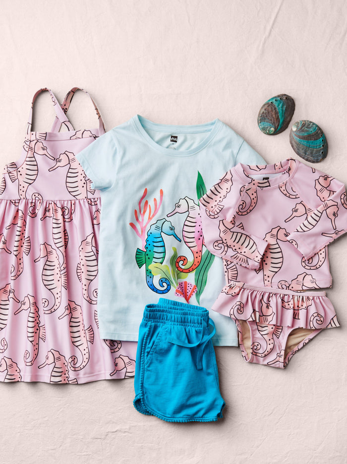 Seahorse Serenade Graphic Tee