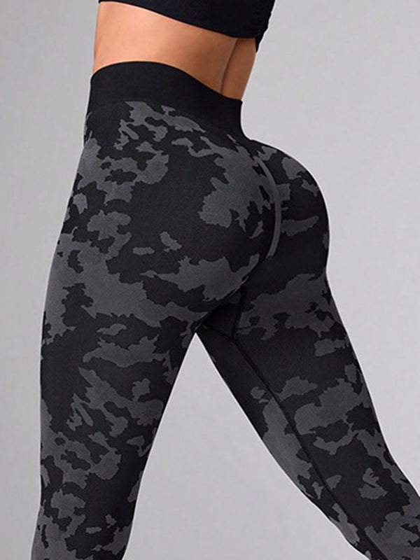 Seamless Camouflage Hot Booty Leggings
