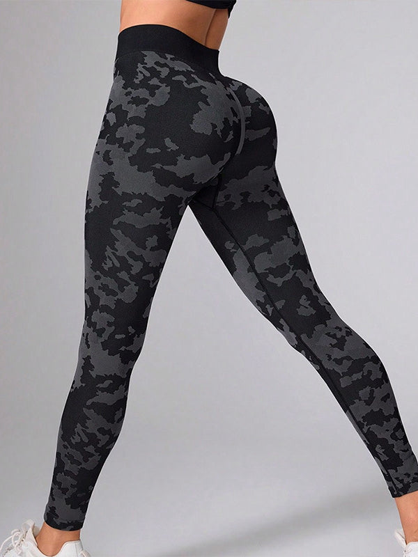 Seamless Camouflage Hot Booty Leggings