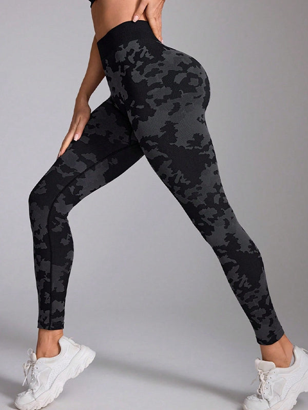 Seamless Camouflage Hot Booty Leggings