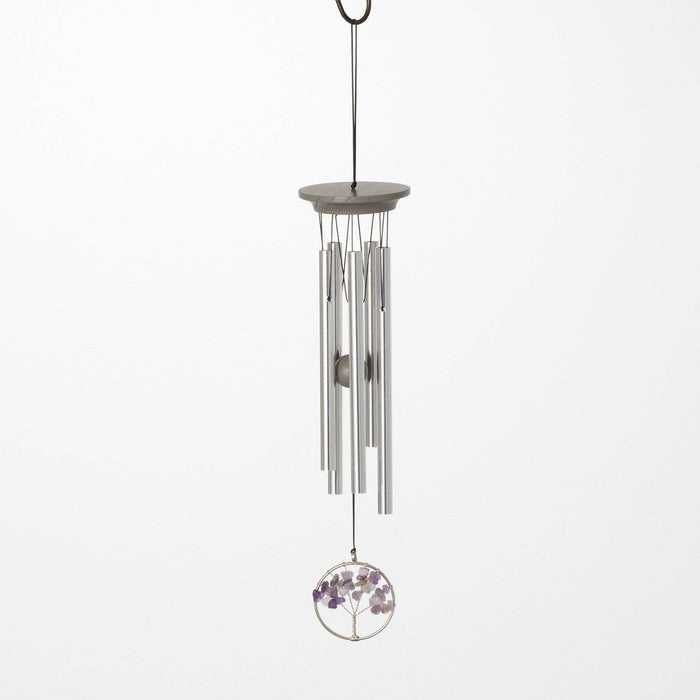 Serenity Tree Chime in Amethyst