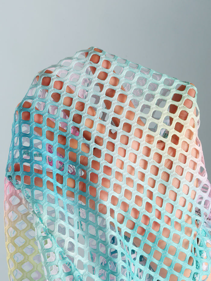 Sexy Ombre Fishnet 3-pieces Beach Bikini Set