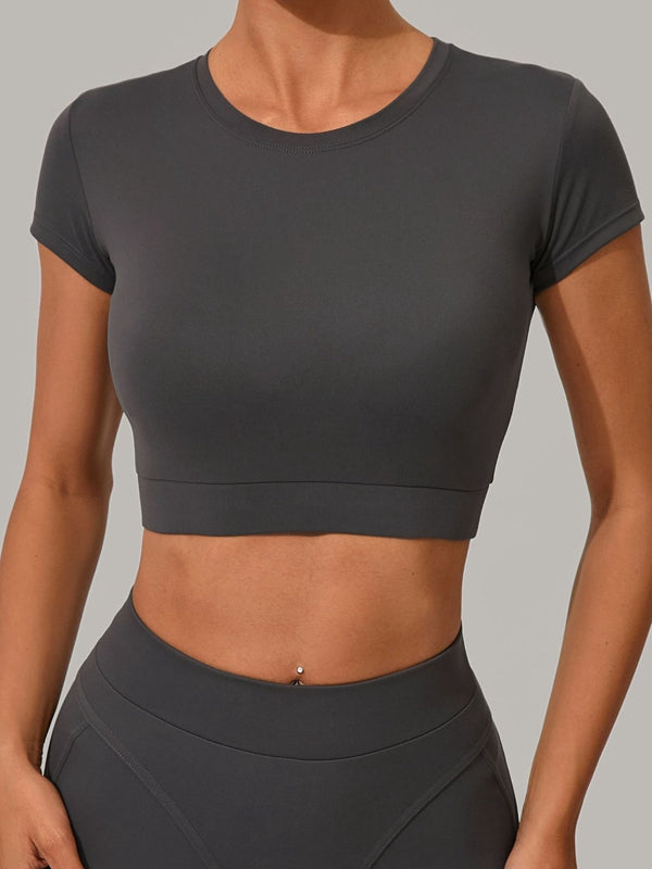Grey / S / Short Sleeves