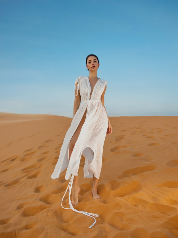 Sexy Without Bikini Set Cover-up Dress