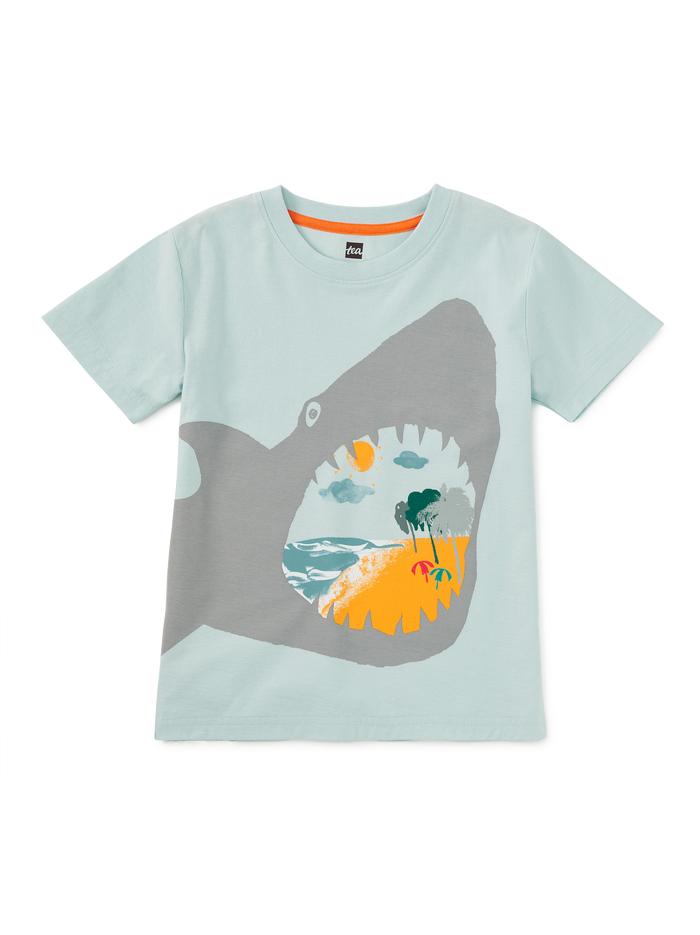 Shark Bite Beach Graphic Tee