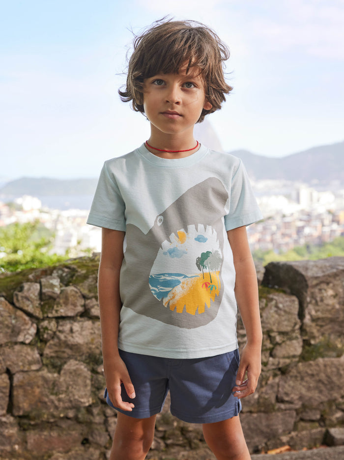 Shark Bite Beach Graphic Tee