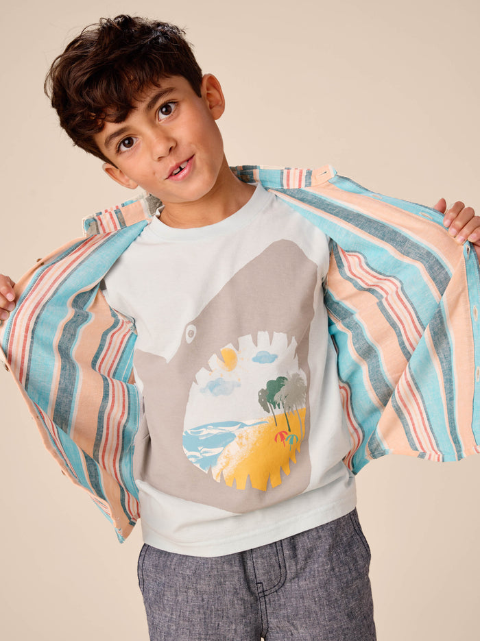 Shark Bite Beach Graphic Tee