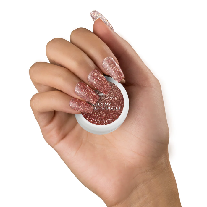 She's My Golden Nugget, Glitter Gel, 10 ml