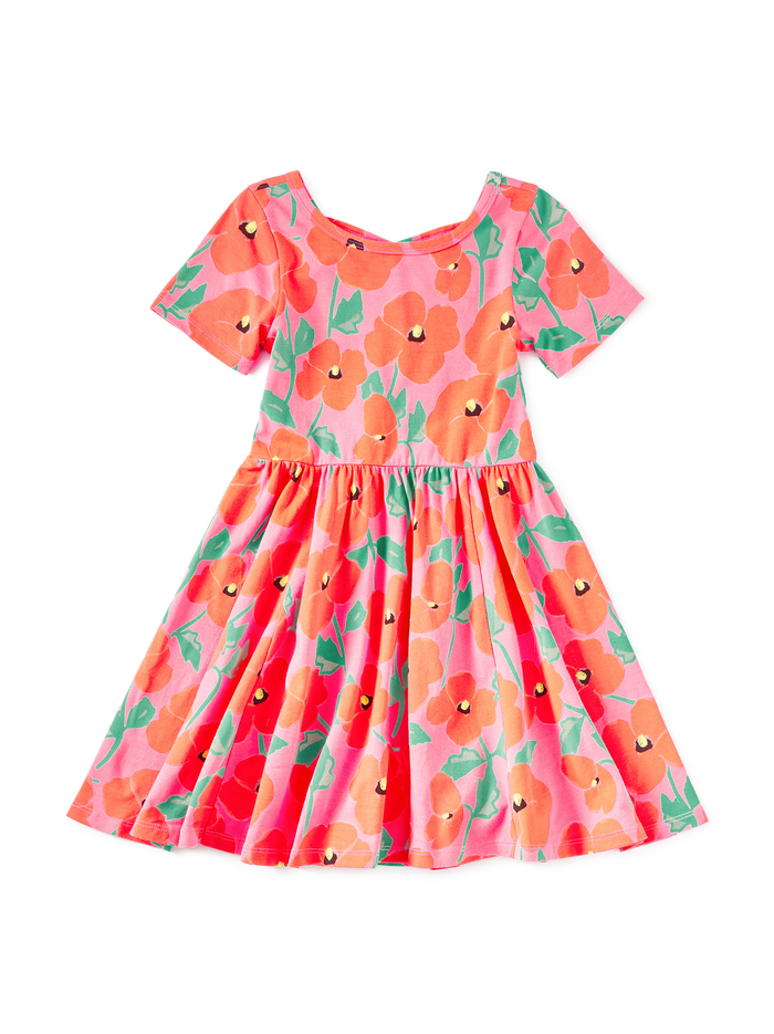 Short Sleeve Ballet Dress