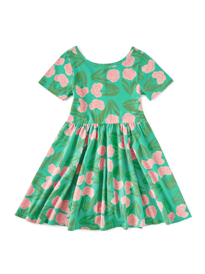 Short Sleeve Ballet Dress
