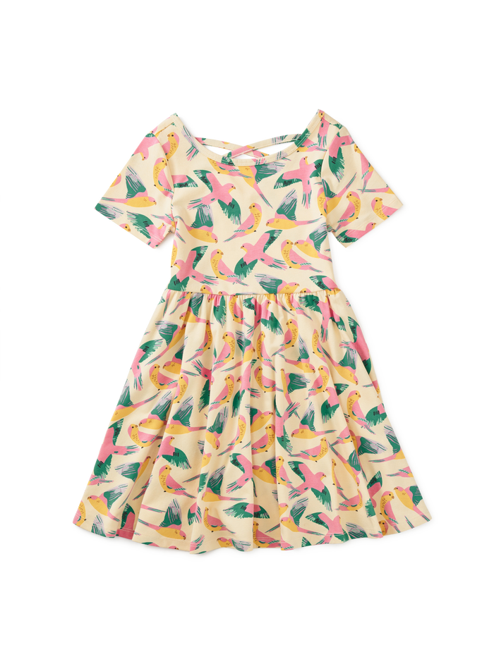 Short Sleeve Ballet Dress
