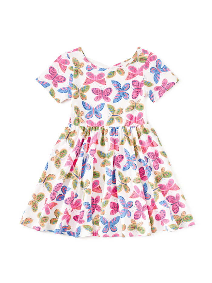 Short Sleeve Ballet Dress