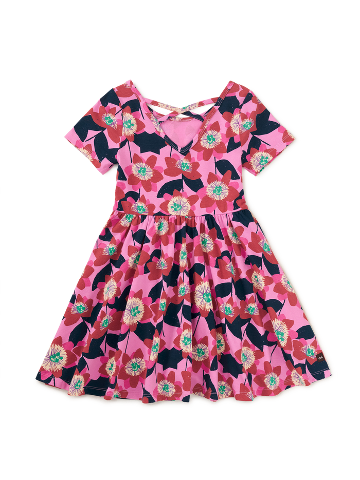 Short Sleeve Ballet Dress