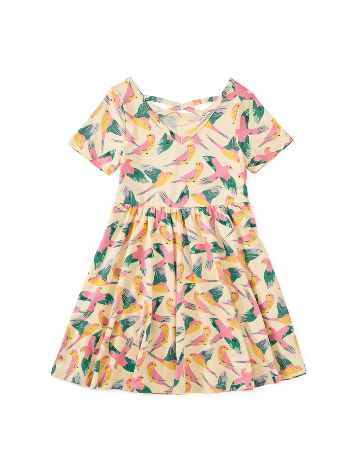 Short Sleeve Ballet Dress