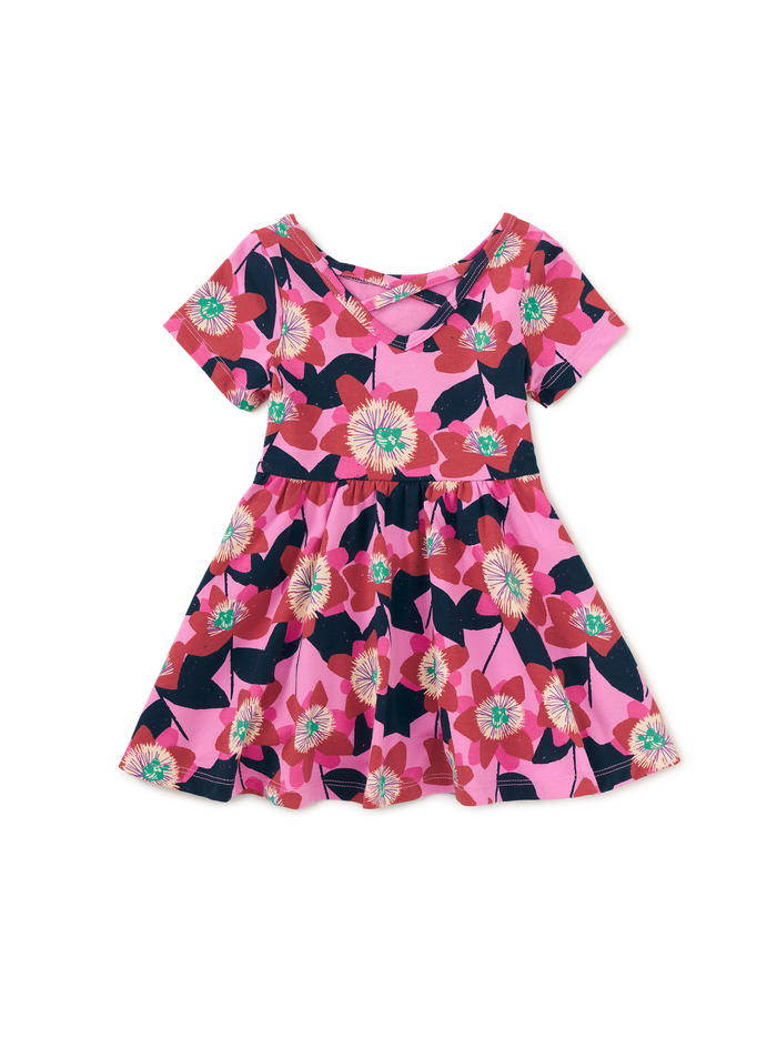 Short Sleeve Ballet Dress