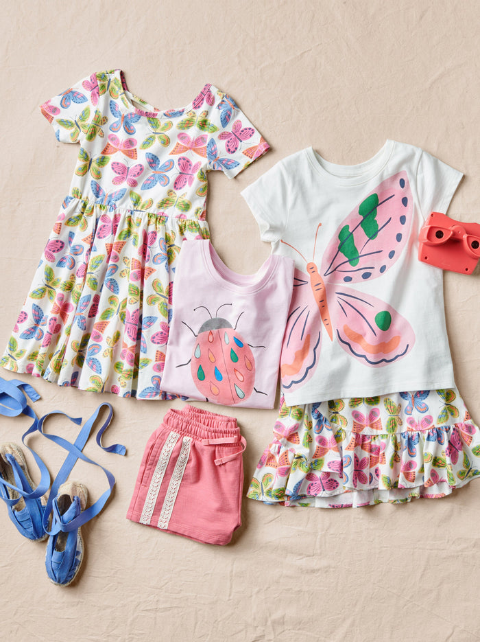 Short Sleeve Ballet Dress