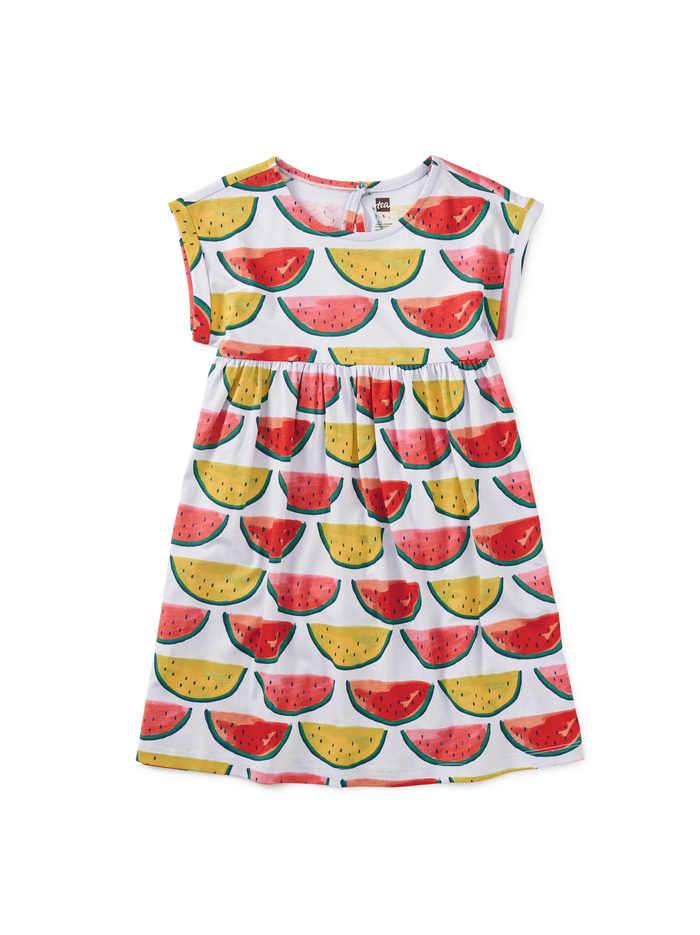 Short Sleeve Empire Dress