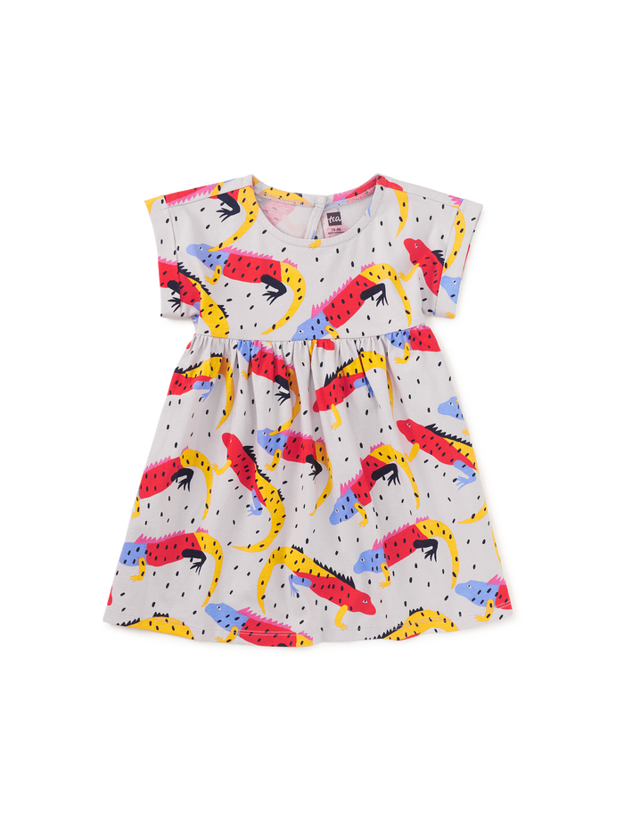 Short Sleeve Empire Dress