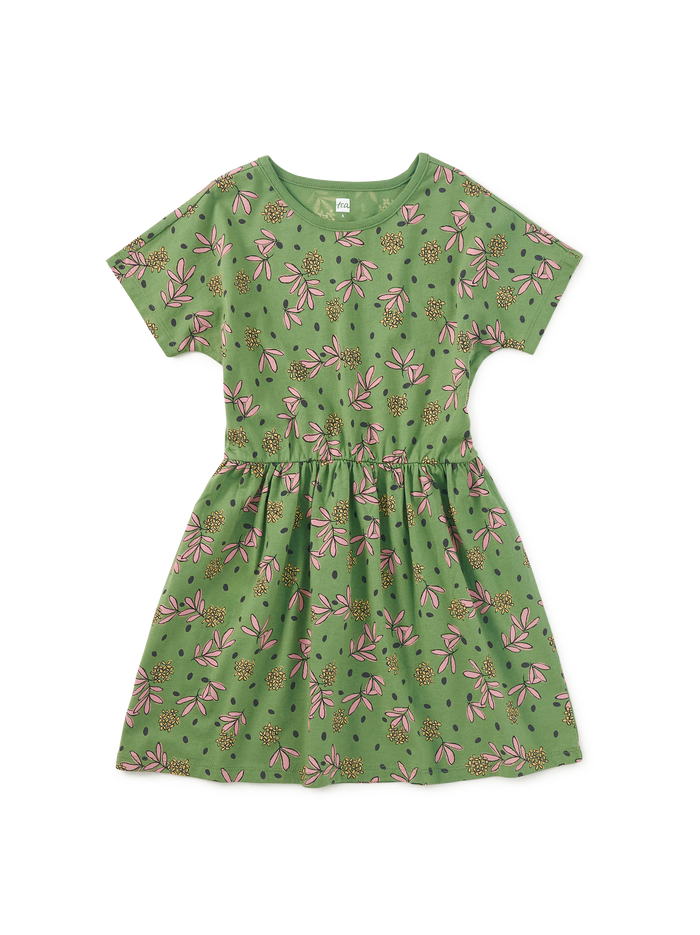 Short Sleeve Twirl Dress