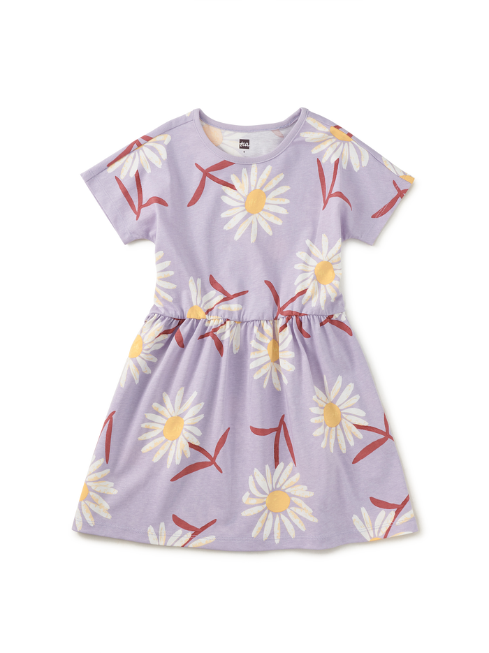 Short Sleeve Twirl Dress