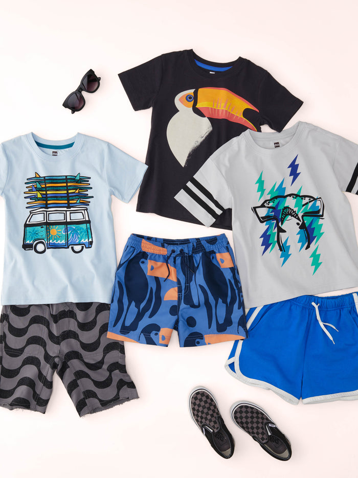 Shortie Swim Trunks