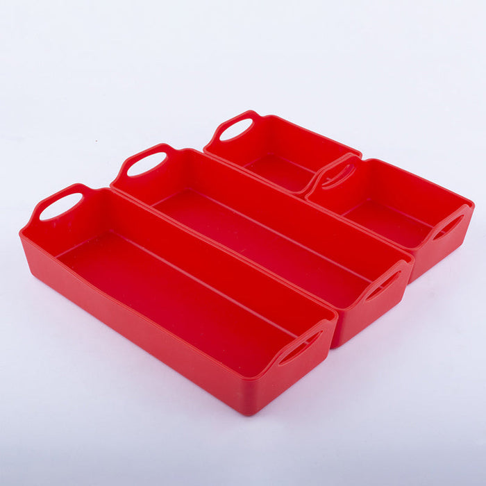four-piece set / red