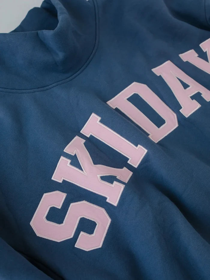 Ski Day Mock Neck Fleece Sweater