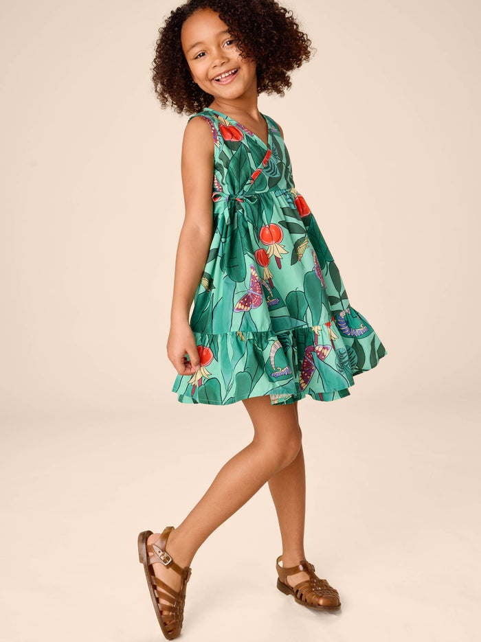 Sleeveless Wrap Dress