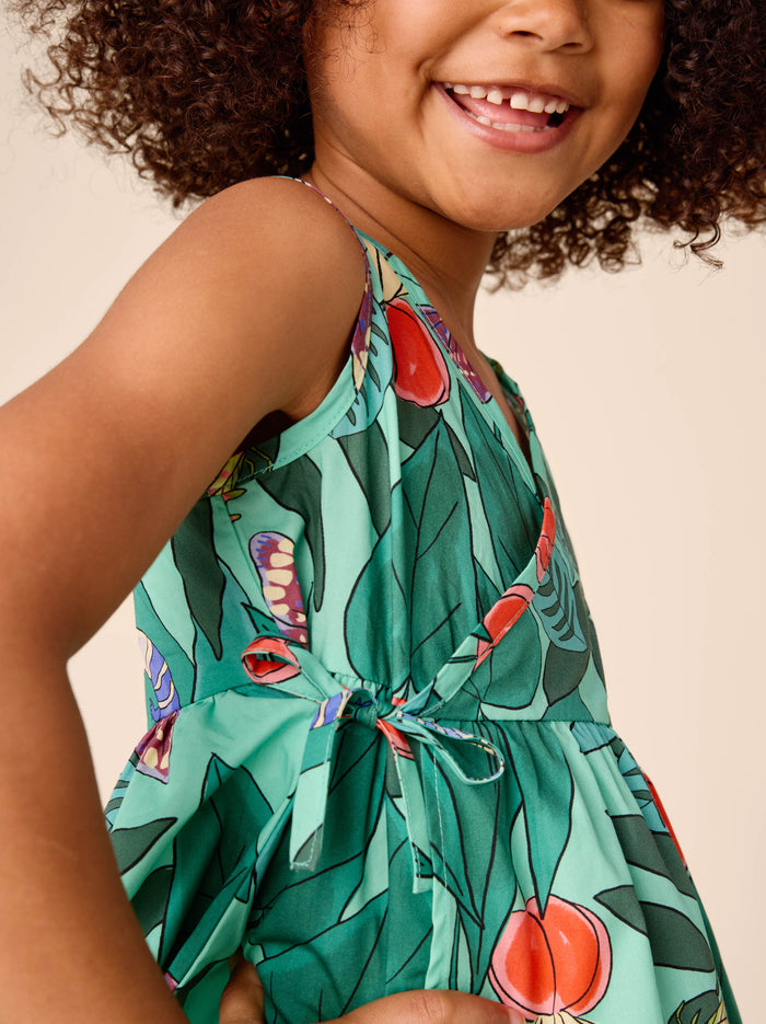 Sleeveless Wrap Dress