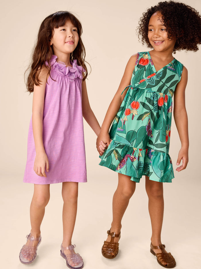 Sleeveless Wrap Dress