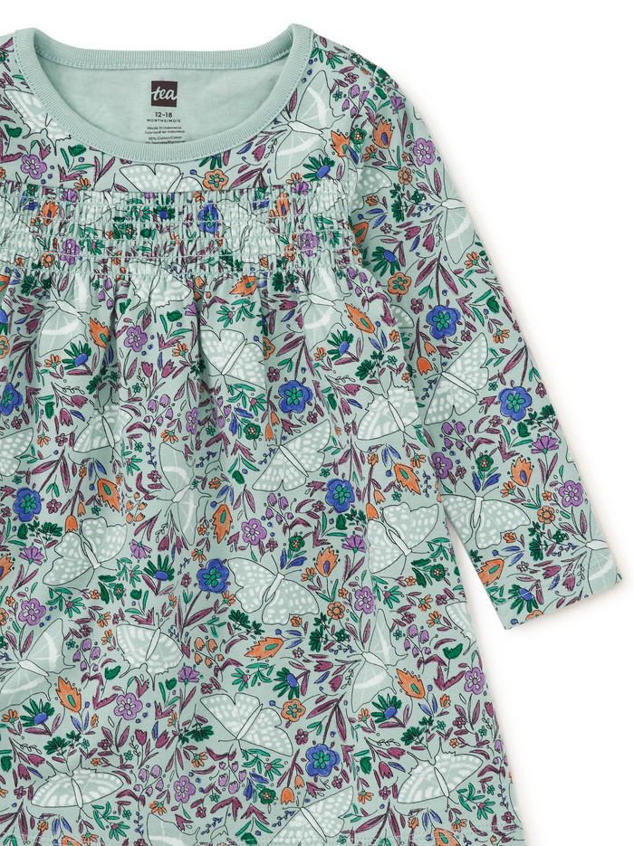 Smocked Empire Baby Dress