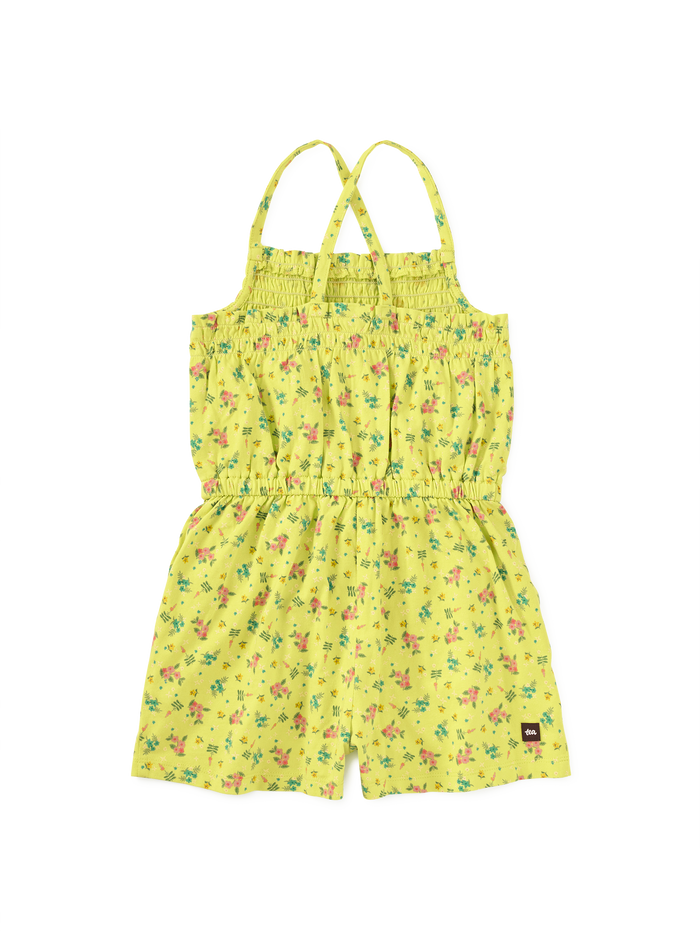 Smocked Strappy Romper