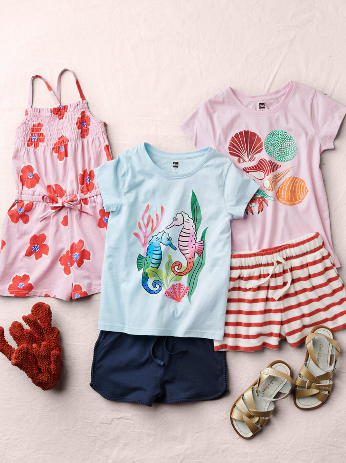 Smocked Strappy Romper