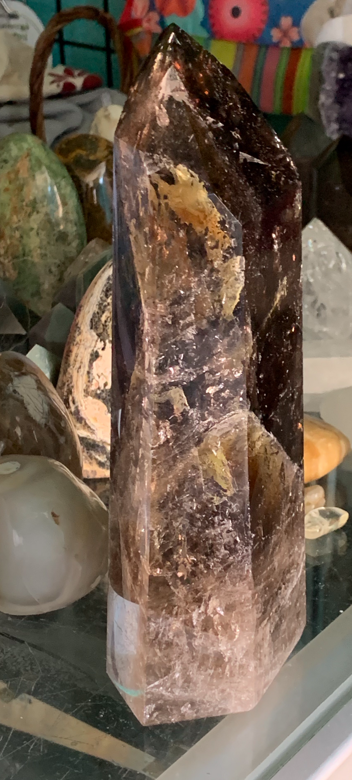 Smoky Quartz Tower