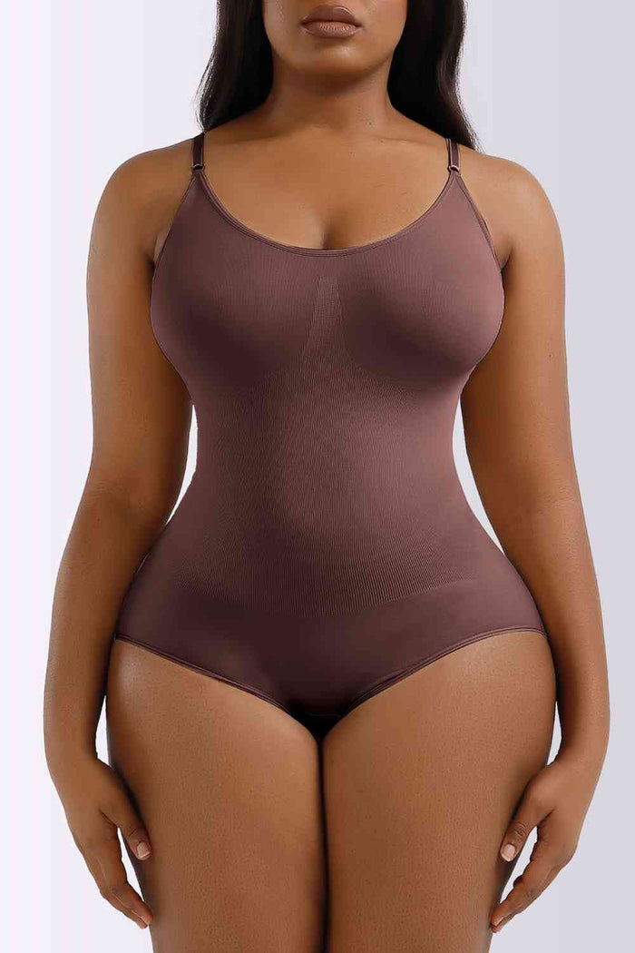 Spaghetti Strap Sculpting Bodysuit