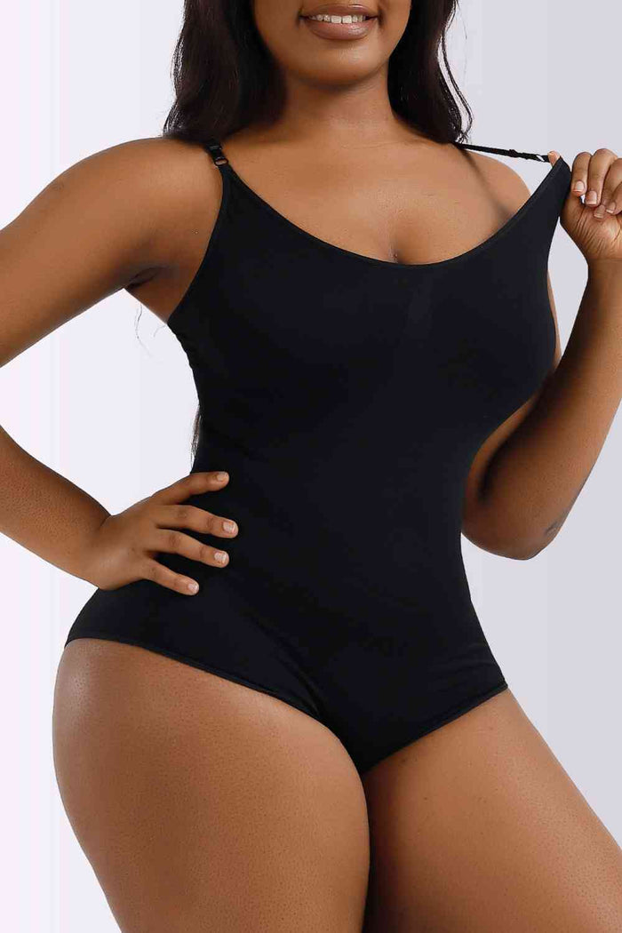 Spaghetti Strap Sculpting Bodysuit