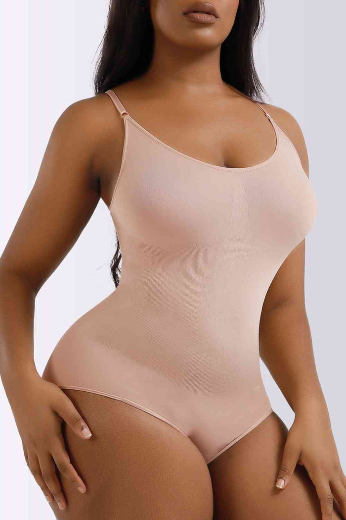 Spaghetti Strap Sculpting Bodysuit