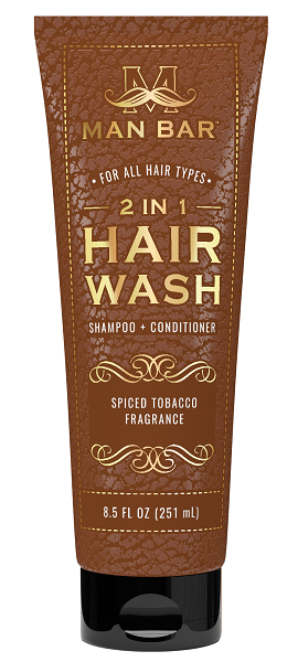 Spiced Tobacco | Man Bar 2 in 1 Hair Wash