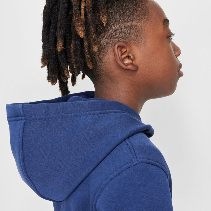 Sportswear Club Fleece Blue Pullover Hoodie