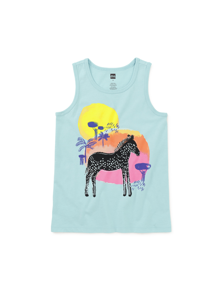 Spotted Zebra Tank Top