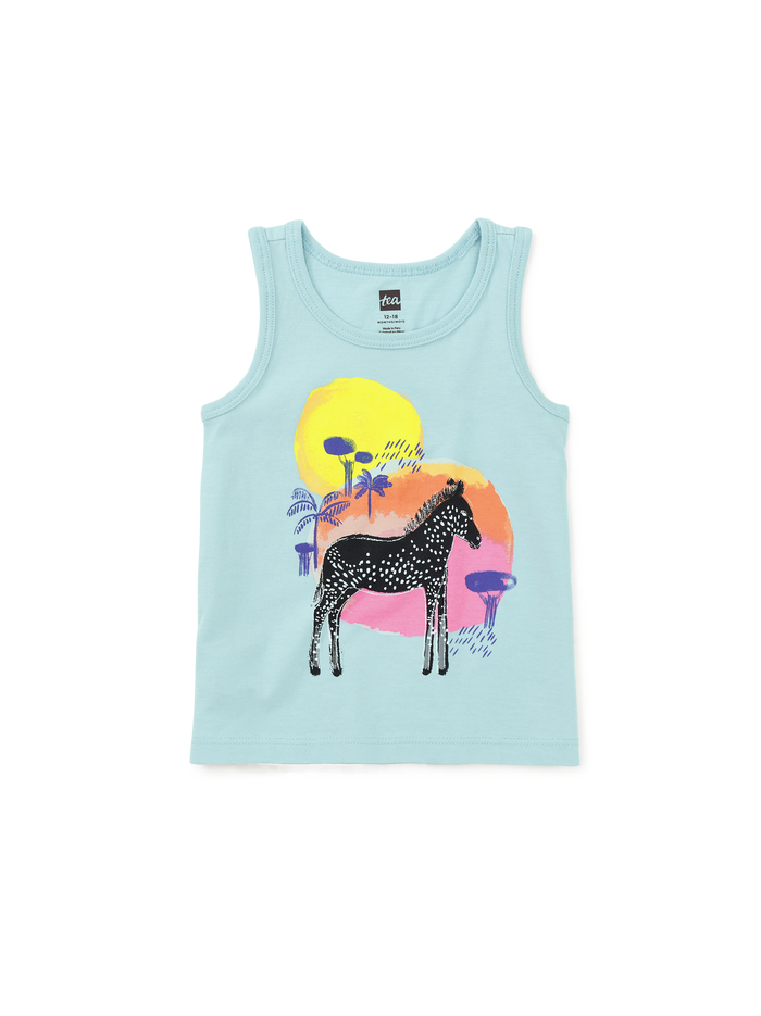 Spotted Zebra Tank Top