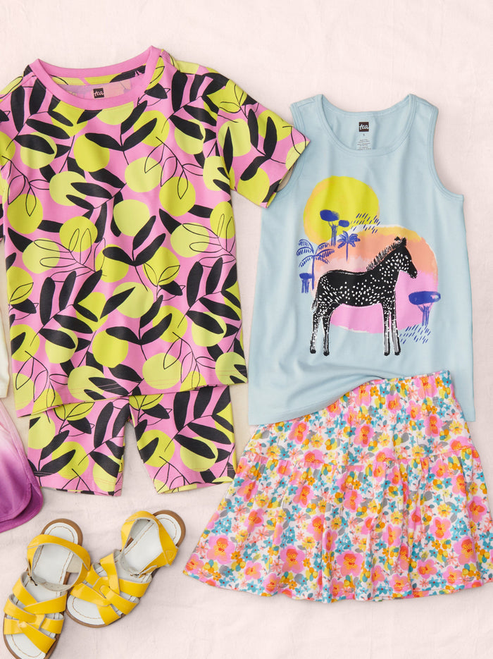 Spotted Zebra Tank Top