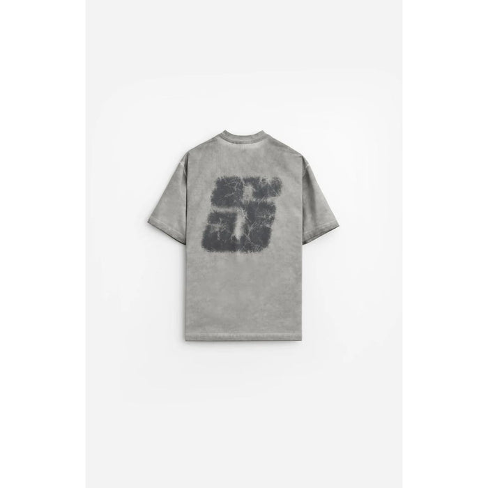 Stampd Broken Ice Transit Tee Oil Washed Iron Grey