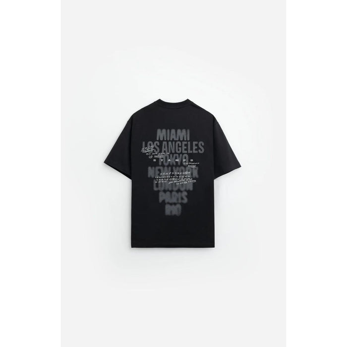 Stampd Locations Relaxed Tee Black