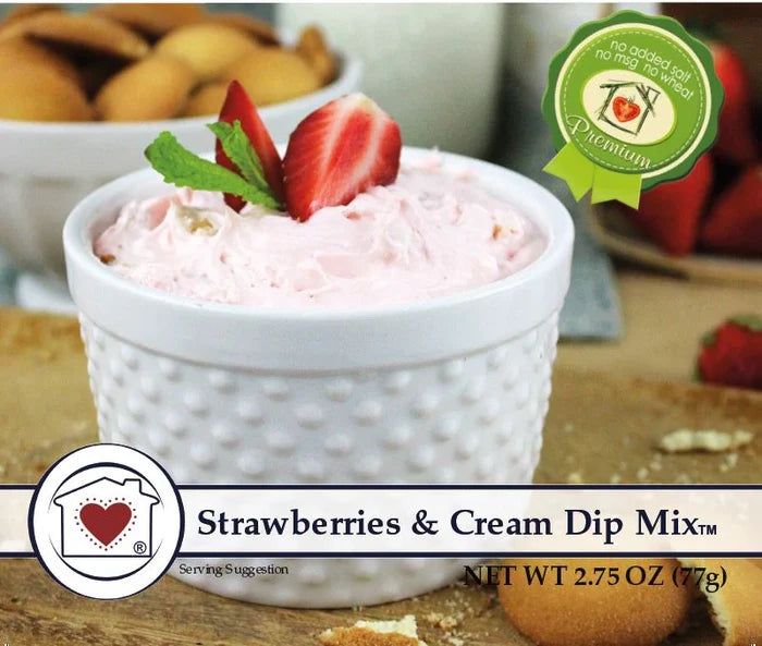 Strawberries & Cream Dip Mix