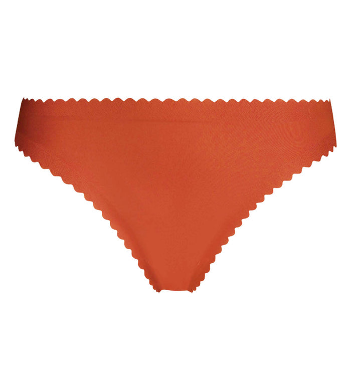 String femme Brun Cannelle en microfibre Dim Body Touch